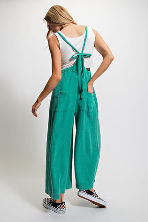 Washed Cotton Overalls