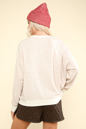 Oversized Super Soft Knit Top