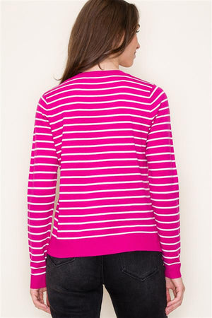 Basic Striped Pullover Sweater