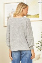 Curvy Super Soft Round Neck Top